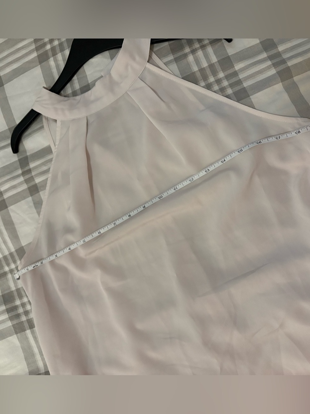 High Neck Sleeveless Blouse
